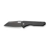 Civivi Nugz Black G10, Black Stonewashed 14C28N Folding Knife by Matthew Wehrwein (C23060-1)