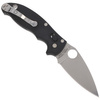 Spyderco Manix 2 G-10 Black Plain Folding Knife - C101GP2