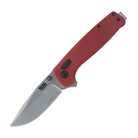 SOG - Folding knife - Terminus XR G10 - Red - TM1023-BX