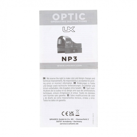 Umarex - Nano Point 3 - 6 MOA collimator