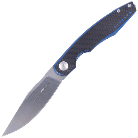 Viper Belone Ti Blue/Carbon Fiber knife, Satin M390 (V5970BLFC)