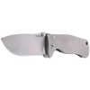 LionSteel SR2 Titanium Grey, Satin Blade Folding Knife (SR2 G)