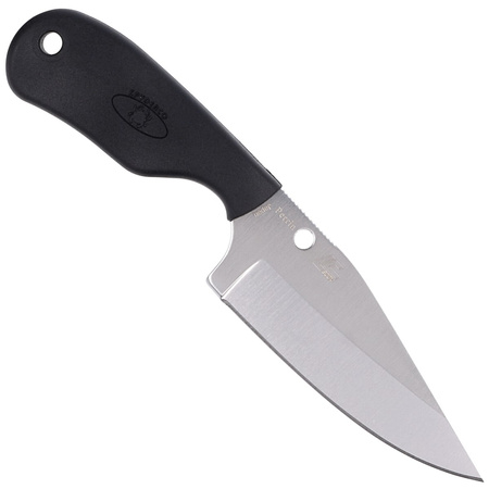 Spyderco Subway Bowie FRN Black, LC200N Plain knife (FB48PBK)