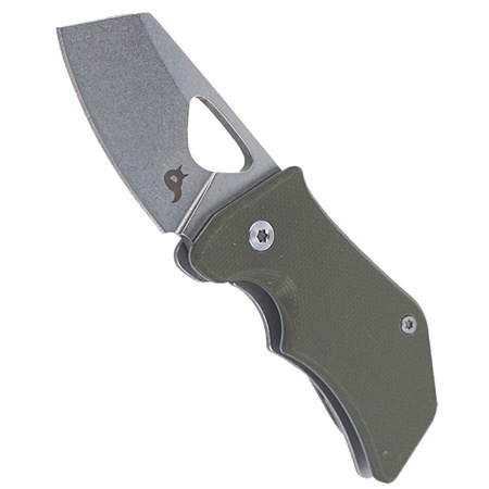 FOX Kit G10 OD Green / Stone Washed folding knife (BF-752 OD)