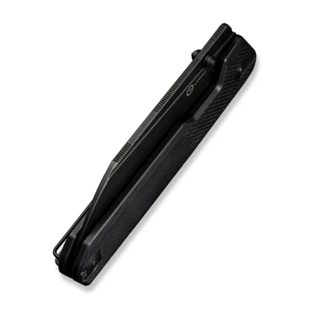 Civivi Hid Knife Black G10, Black Stonewashed 14C28N by Ostap Hel (C23008-1)