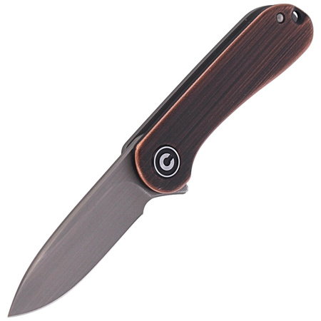 CIVIVI Mini Elementum Black Copper, Gray Hand Rubbed Knife (C18062Q-2)