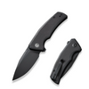 Civivi Regulatron Black G10 Folding Knife, Black Stonewashed Nitro-V (C23006-1)