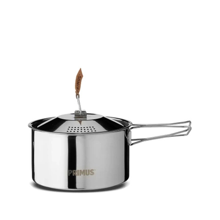 Primus - CampFire Cookset Stainless Steel Hiking Pot Set - Large