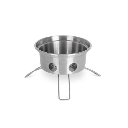 Petromax Fire Pot Stainless Steel Chimney Cooker with Kettle 0.75L