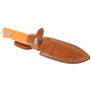 LionSteel Bushcraft Orange G10 knife, Stone Washed Sleipner by Molletta (B41 GOR)