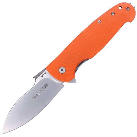 Viper Italo Orange G10 Folding Knife, Satin by Fabrizio Silvestrelli (V5948GO)