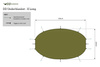 Hammock Underblanket XL - DD Hammock Underblanket XL - Olive green