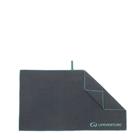 Hiking Quick Dry Recycled SoftFibre Trek Towel Grey - Lifeventure