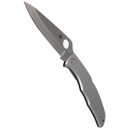 Spyderco Endura 4 Stainless Steel Plain Folding Knife (C10P)