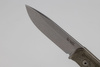 LionSteel Bushcraft Green Canvas / Stone Washed knife (B41 CVG)