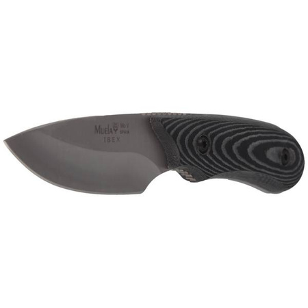 Muela Skinner Full Tang Black Micarta 75mm Knife (IBEX-8M)