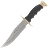 Muela knife 95-180 Black Rubber, Satin 420