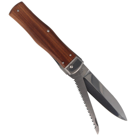 Mikov Predator Wood knife with Saw (241-ND-2/KP)