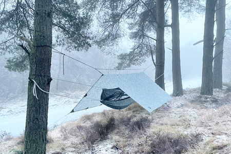 Camping sheet - Tarp 3x3 - DD Hammocks - Winter MC