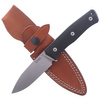 LionSteel Bushcraft G10 Black / Satin Blade knife (B35 GBK)