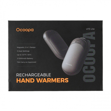 Ocoopa - UT3 Lite electronic hand warmer black and blue