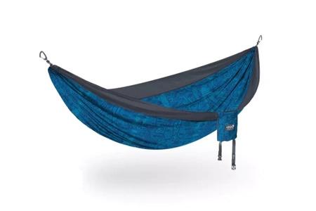 ENO DoubleNest PRINT Giving Back Hiking Hammock - Outside NPF/Charcoal