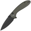 Civivi Faeger OD Green G10, Black Stonewashed 14C28N folding knife (C24031-2)