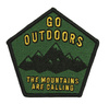 Fosco Industries - Go Outdoors embroidered patch with Velcro