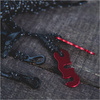 TigerWood - Reflective silk long slings - black