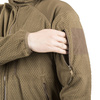 Helikon Alpha Hoodie Grid Fleece Sweatshirt - Olive Green