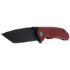 CIVIVI Brazen Burgundy G10 knife, Black Stonewashed (C2023B)