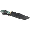 Muela BW-Classic-19G Green Jute Micarta, Satin X50CrMoV15 Knife