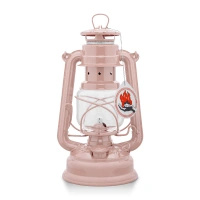 Oil lamp - Feuerhand Hurricane Lantern 276 - Pastel Orange