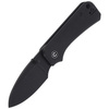 CIVIVI Baby Banter Black G10 knife, Black Stonewashed by Ben Petersen (C19068S-2)