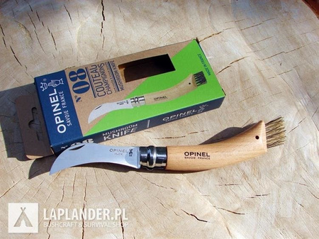 Opinel 8 knife for mushroom hunters