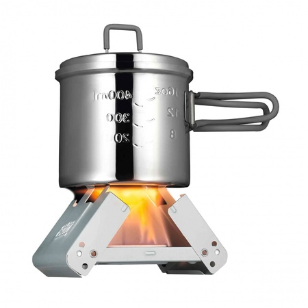 Esbit - Pocket Windshield folding stove with 2 x 27g fuel