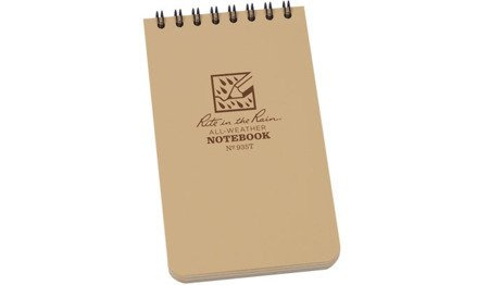 Rite in the Rain - Waterproof Notes - 3x5'' - Tan