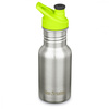 Kid Klean Kanteen Classic Bottle (mit Sport Cap) 355ml Brushed Stainless