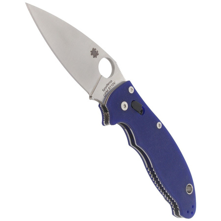 Spyderco Manix 2 G-10 Dark Blue CPM S110V Folding Knife (C101GPDBL2)