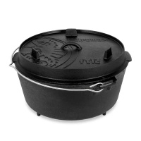 Petromax Spirit Oven FT12 Cast Iron Cauldron with Feet