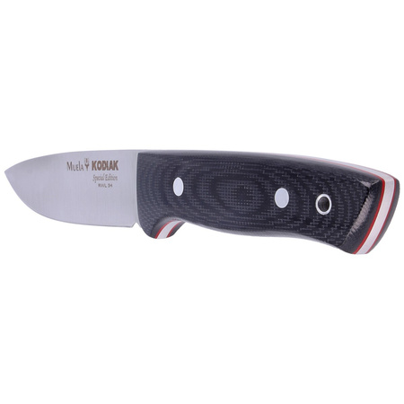 Muela Full Tang Black Micarta, Satin RWL 34 knife (KODIAK-10M.D)