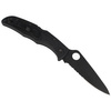 Spyderco Endura 4 FRN Black/Black Blade Combination Folding Knife (C10PSBBK)