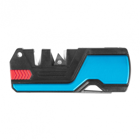 THE EDGE bushSHARP knife sharpener blue + flint