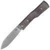 Fox Gunstock Bison Micarta/Titanium, Satin M390 (FX-558 BI) pocket knife