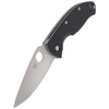 Spyderco Tenacious G-10 Black Plain Folding Knife - C122GP