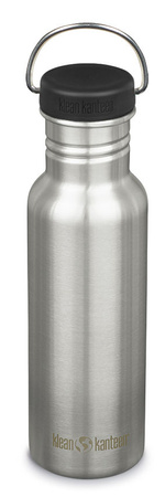 Klean Kanteen Classic Bottle (mit Wide Loop Cap) 532 ml Brushed Stainless