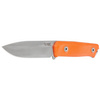 LionSteel Bushcraft Orange G10 knife, Stone Washed Sleipner by Molletta (B41 GOR)