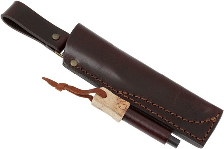 Bushcraft 125 scabbard with flint holder