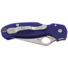 Spyderco Para 3 G-10 Midnight Blue CPM S110V folding knife - C223GPDBL