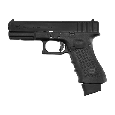 Glock - Glock 17 gen 4 replica ASG pistol. 6mm enlarged magazine